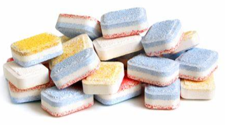 Dish-washing powder tablets 