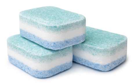 Dish-washing powder tablets 